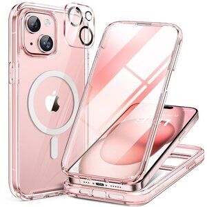 Miracase Glass Series for iPhone 15 Case Compatible with Magsafe